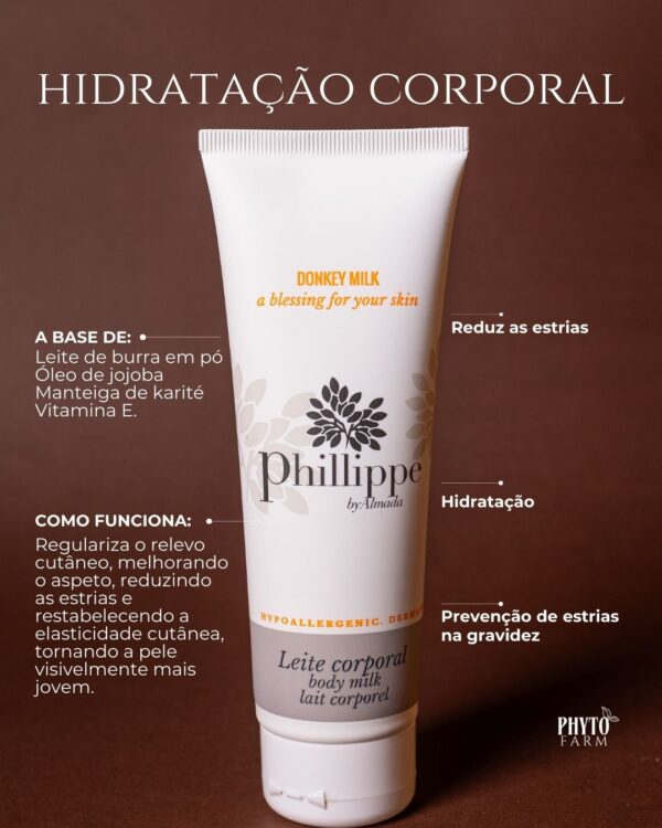 Leite Corporal - Phillippe by Almada - Esgotado